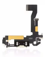 Cablu Flex Port Incarcare Cu Placa iPhone 12 / 12 Pro Premium (Gold) - imagine 3