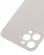 Capac Spate Sticla iPhone 12 Pro Max (No Logo) (Silver) - imagine 6