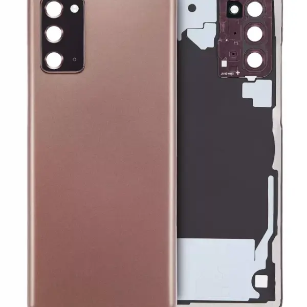 Capac Spate Sticla Samsung Galaxy Note 20 AMPlus (No Logo) (Mystic Bronze)