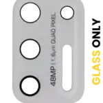 Lentila Camera Spate (Glass Only) Cu Adeziv Telefon Motorola Moto G Stylus 6.8 (XT2115 / 2021) (Aurora White)