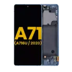 Ansamblu Display Samsung Galaxy A71 5G (A716U / 2020) Refurbished (Prism Cube Blue)