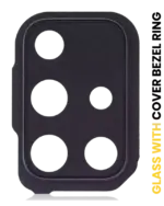 Lentila Camera Spate Cu Inel De Protectie Samsung Galaxy  A71 5G (A716 / 2020)