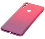 Capac Spate Sticla Motorola Moto E6s (Sunrise Red) - imagine 9