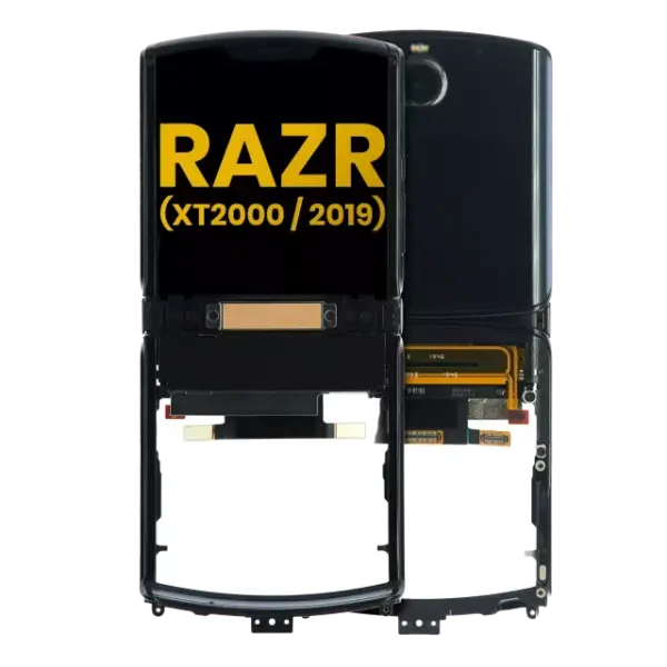 Ansamblu Display Exterior Motorola Razr (XT2000 / 2019) Refurbished (Noir Black)