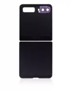 Geam capac spate superior / inferior cu lentila camera Samsung Galaxy Z Flip 4G (F700) / Z Flip 5G (F707) AMPlus (Mirror Purple) - imagine 4