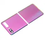 Geam capac spate superior / inferior cu lentila camera Samsung Galaxy Z Flip 4G (F700) / Z Flip 5G (F707) AMPlus (Mirror Purple) - imagine 5