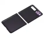 Geam capac spate superior / inferior cu lentila camera Samsung Galaxy Z Flip 4G (F700) / Z Flip 5G (F707) AMPlus (Mirror Purple) - imagine 6