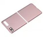 Geam capac spate superior / inferior cu lentila camera Samsung Galaxy Z Flip 4G (F700) / Z Flip 5G (F707) AMPlus (Mystic Bronze) - imagine 5