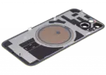 Capac Spate Sticla iPhone 14 Aftermarket (No Logo) (Yellow) - imagine 6