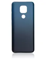 Capac Spate Sticla Motorola Moto E7 Plus (Navy Blue) - imagine 3