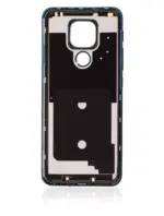 Capac Spate Sticla Motorola Moto E7 Plus (Navy Blue) - imagine 4