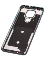 Capac Spate Sticla Motorola Moto E7 Plus (Navy Blue) - imagine 6