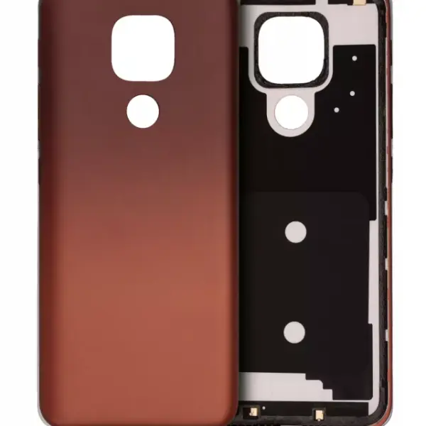 Capac Spate Sticla Motorola Moto E7 Plus (Amber Bronze)