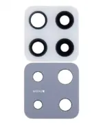 Geam Camera Spate Cu Adeziv Samsung Galaxy A42 5G (A426 / 2020) (Prism Dot White) (10 Pack) - imagine 2