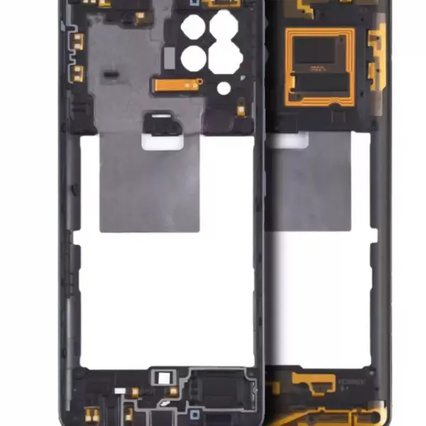 Carcasa Mijloc Mid-Frame Samsung Galaxy A42 5G (A426) AMPlus (Prism Dot Black)