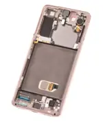 Display telefon Samsung Galaxy S21 (G991) Refurbished  (Pink) - imagine 5