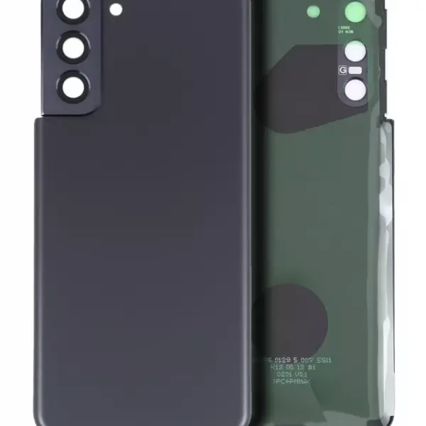 Capac Spate Sticla Samsung Galaxy Galaxy S21 5G AMPlus (Fara Logo) (Phantom Gray)
