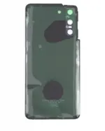 Capac Spate Sticla Samsung Galaxy Galaxy S21 5G AMPlus (Fara Logo) (Phantom Gray) - imagine 2