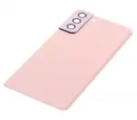 Capac Spate Sticla Samsung Galaxy S21 Plus AMPlus (No Logo) (Phantom Pink) - imagine 5
