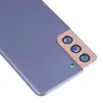 Capac Spate Sticla Samsung Galaxy Galaxy S21 5G (Fara Logo) (Phantom Violet) - imagine 2