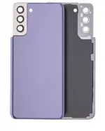 Capac Spate Sticla Samsung Galaxy S21 Plus AMPlus (No Logo) (Phantom Violet)