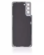 Capac Spate Sticla Samsung Galaxy S21 Plus AMPlus (No Logo) (Phantom Gold) - imagine 4