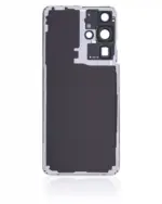 Capac Spate Sticla Samsung Galaxy S21 Ultra AMPlus (No Logo) (Phantom Titanium) - imagine 4