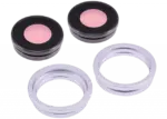 Lentila Camera Spate Cu Suport Si Rama iPhone 14 / 14 Plus (2 Piece Set) AMPlus (Purple) - imagine 4