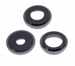 Lentila Camera Spate Cu Suport Si Rama iPhone 14 Pro / 14 Pro Max (Deep Purple) (3 Piece Set) AMPlus - imagine 3