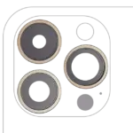 Lentila Camera Spate Cu Suport Si Rama iPhone 14 Pro / 14 Pro Max (Gold) (3 Piece Set) AMPlus
