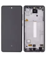 Display telefon Samsung Galaxy A52 4G, A52 5G, A52S 5G Refurbished (Black) - imagine 2
