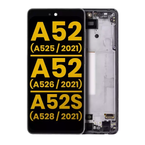 Display telefon Samsung Galaxy A52 4G, A52 5G, A52S 5G Refurbished (White)