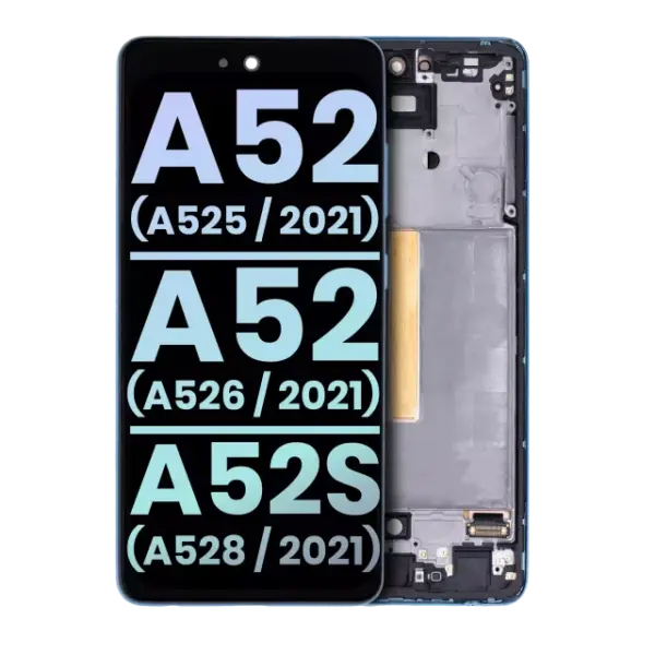 Display telefon Samsung Galaxy A52 4G, A52 5G, A52S 5G Service Pack (Blue)