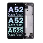 Display telefon Samsung Galaxy A52 4G, A52 5G, A52S 5G Service Pack (Black)