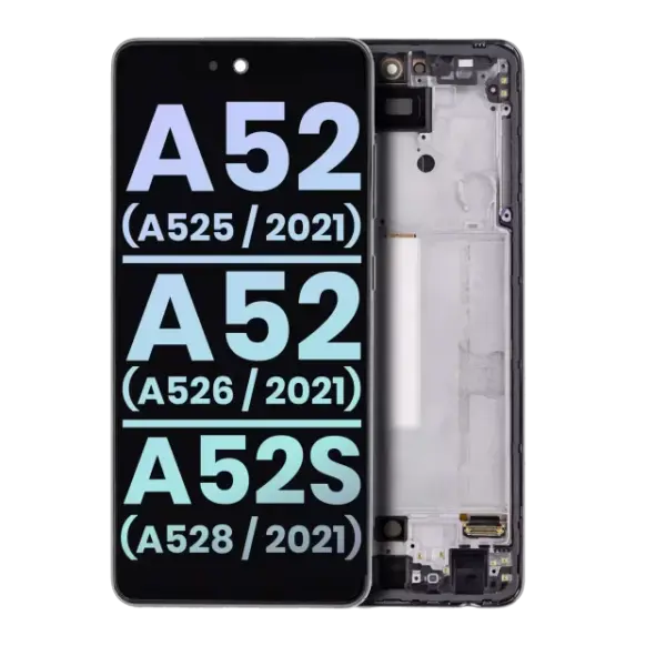 Display telefon Samsung Galaxy A52 4G, A52 5G, A52S 5G Service Pack (Black)