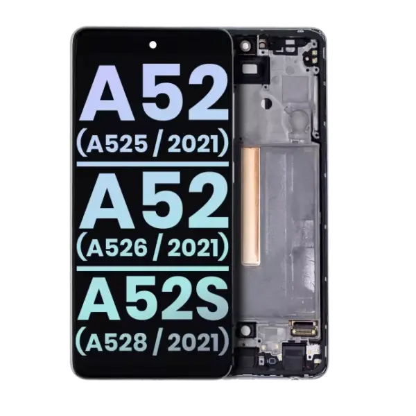 Display Samsung Galaxy A52 4G (A525 / 2021) / A52 5G (A526 / 2021) / A52S 5G (A528 / 2021) Oled Service Pack (White)