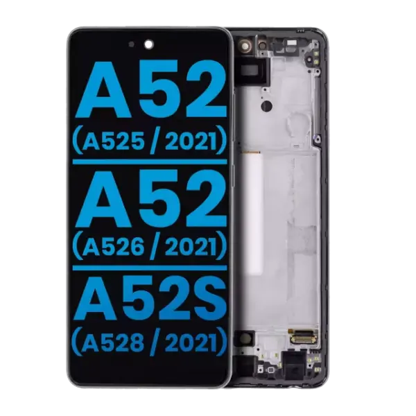 Display Samsung Galaxy A52 4G (A525 / 2021) / A52 5G (A526 / 2021) / A52S (A528 / 2021) In-Cell (Awesome Black)