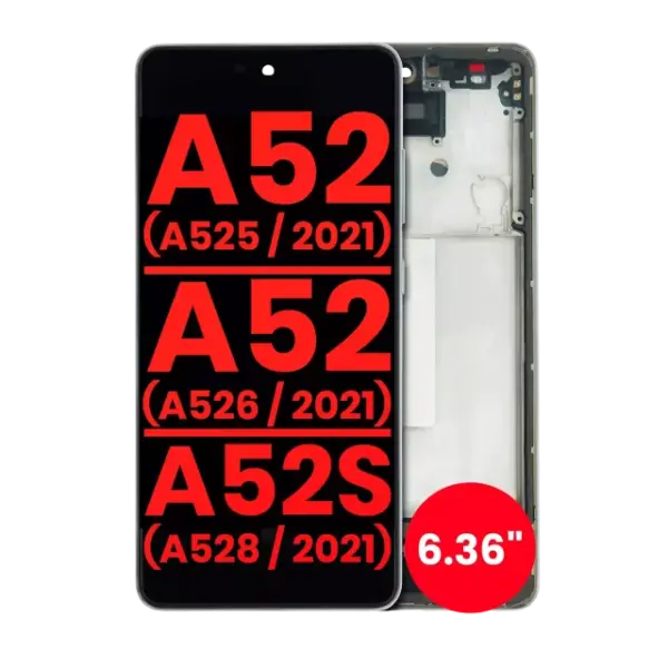 Display telefon Samsung Galaxy Galaxy A52 4G, A52 5G, A52S 5G AMPlus (White)