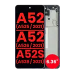 Display telefon Samsung Galaxy Galaxy A52 4G, A52 5G, A52S 5G AMPlus (Violet)