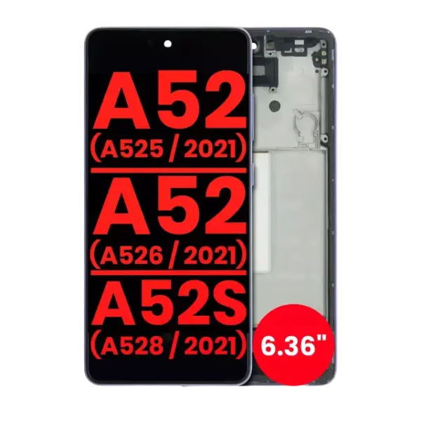 Display telefon Samsung Galaxy Galaxy A52 4G, A52 5G, A52S 5G AMPlus (Violet)