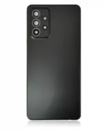 Capac Spate Sticla Samsung Galaxy A52 5G (A526) AMPlus (Awesome Black) - imagine 2