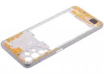 Carcasa Mijloc Samsung Galaxy A32 5G (A326) AMPlus (Awesome White) - imagine 3