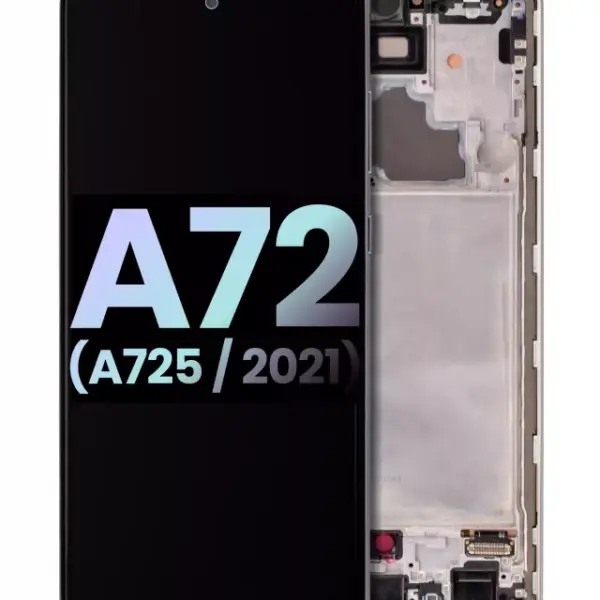 Ansamblu Display Samsung Galaxy A72 (A725 / 2021) Service Pack (Awesome White)
