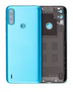 Capac Spate Sticla Motorola Moto E7 Power (Tahiti Blue)