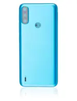 Capac Spate Sticla Motorola Moto E7 Power (Tahiti Blue) - imagine 3