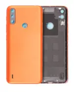 Capac Spate Sticla Motorola Moto E7 Power (Coral Red)