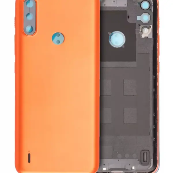 Capac Spate Sticla Motorola Moto E7 Power (Coral Red)