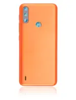 Capac Spate Sticla Motorola Moto E7 Power (Coral Red) - imagine 3