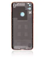 Capac Spate Sticla Motorola Moto E7 Power (Coral Red) - imagine 4