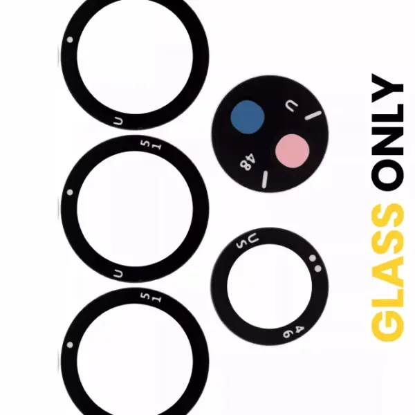Lentila Camera Spate (Glass Only) Cu Adeziv Telefon Samsung Galaxy S21 Ultra 5G (5 Piece Set)